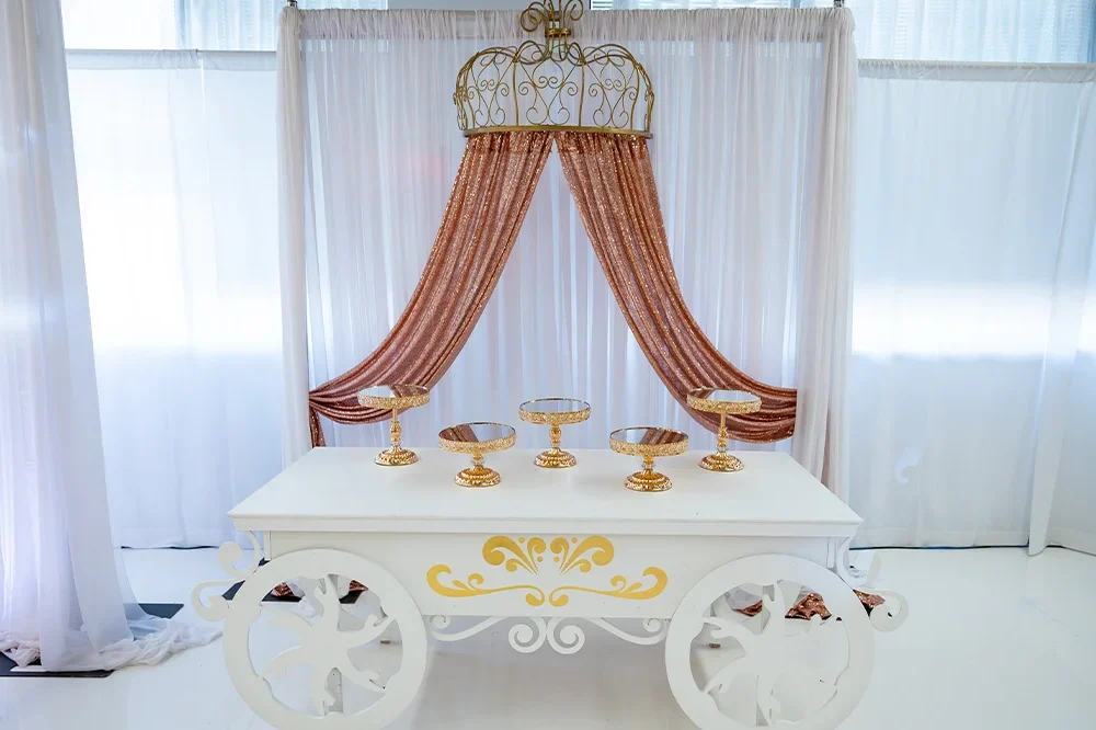 Event celebration setup at Let's Celebrate Event Venue in Overland Park